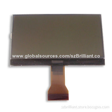 128x64 COG FSTN Graphics LCD Module, S6B0724I Controller, LED Backlight, FPC Connection